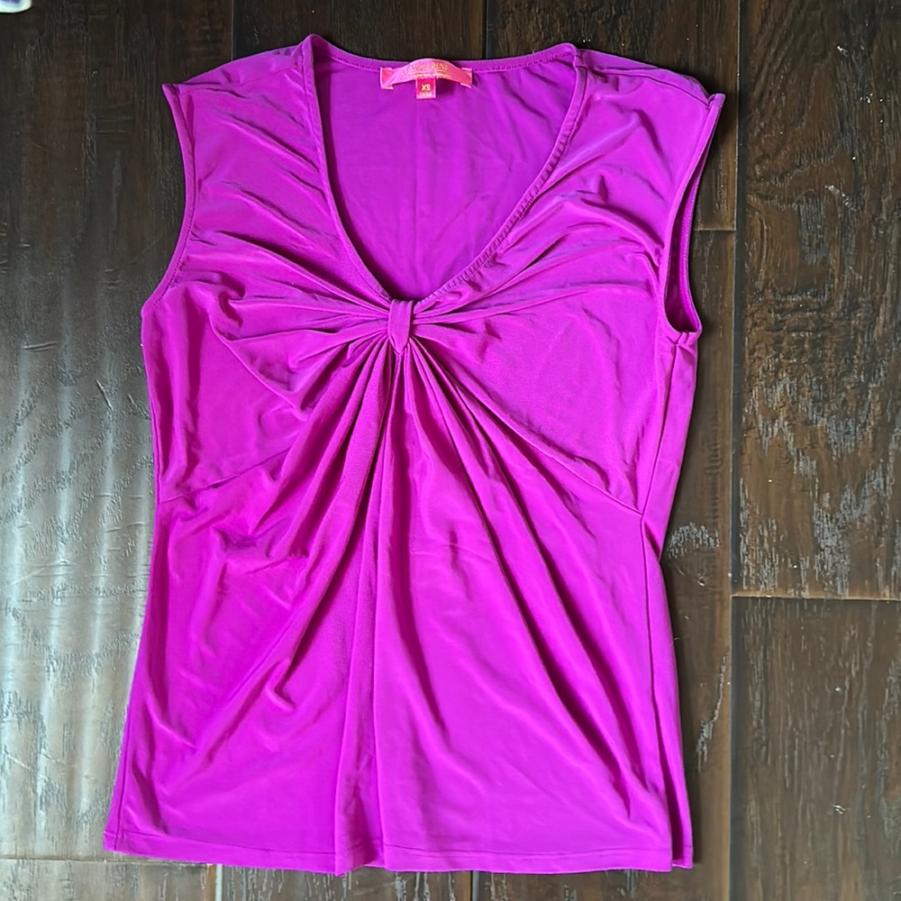 Purple Catherine Malandrino top size extra small
